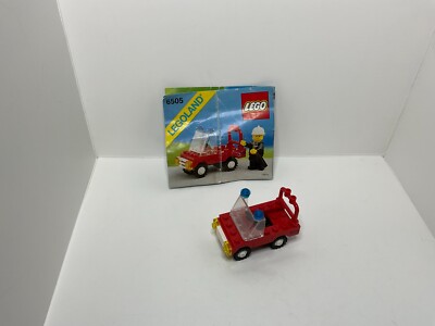 LEGO Town: Fire Chief's Car (6505) with manual. No minifig or box.