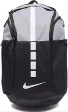 Nike Hoops Elite Pro Backpack Cement Grey White Black BA5554-012