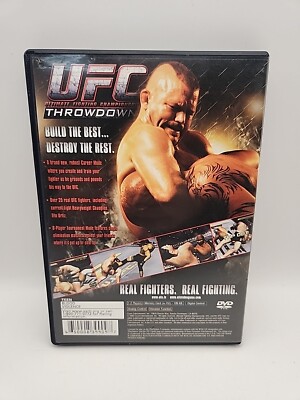 UFC: Throwdown (Sony PlayStation 2, 2002) PS2 TESTED Martial Arts