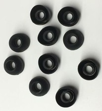 10 Rubber Ear Plugs Tips for Altec Lansing MZX236GD MZX236RG MZX236TG Earphones