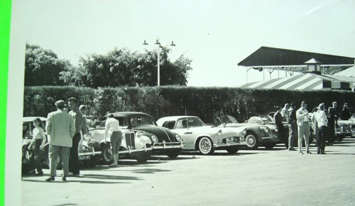 ARCHIVO FOTOGRÁFICO DEL CLUB DE AUTOS DEPORTIVOS SCCA/MIAMI AÑOS 50 + PLACA DE TABLERO SEBRING + PANCARTA - Imagen 13 de 17