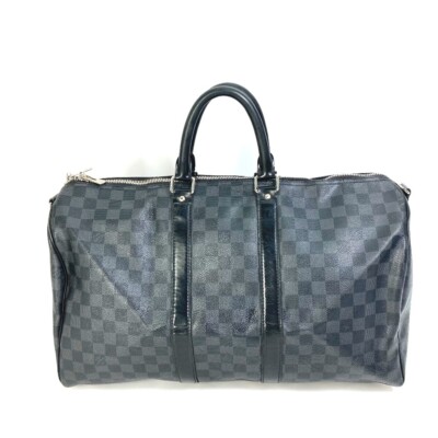 louis vuitton graphite duffle bag