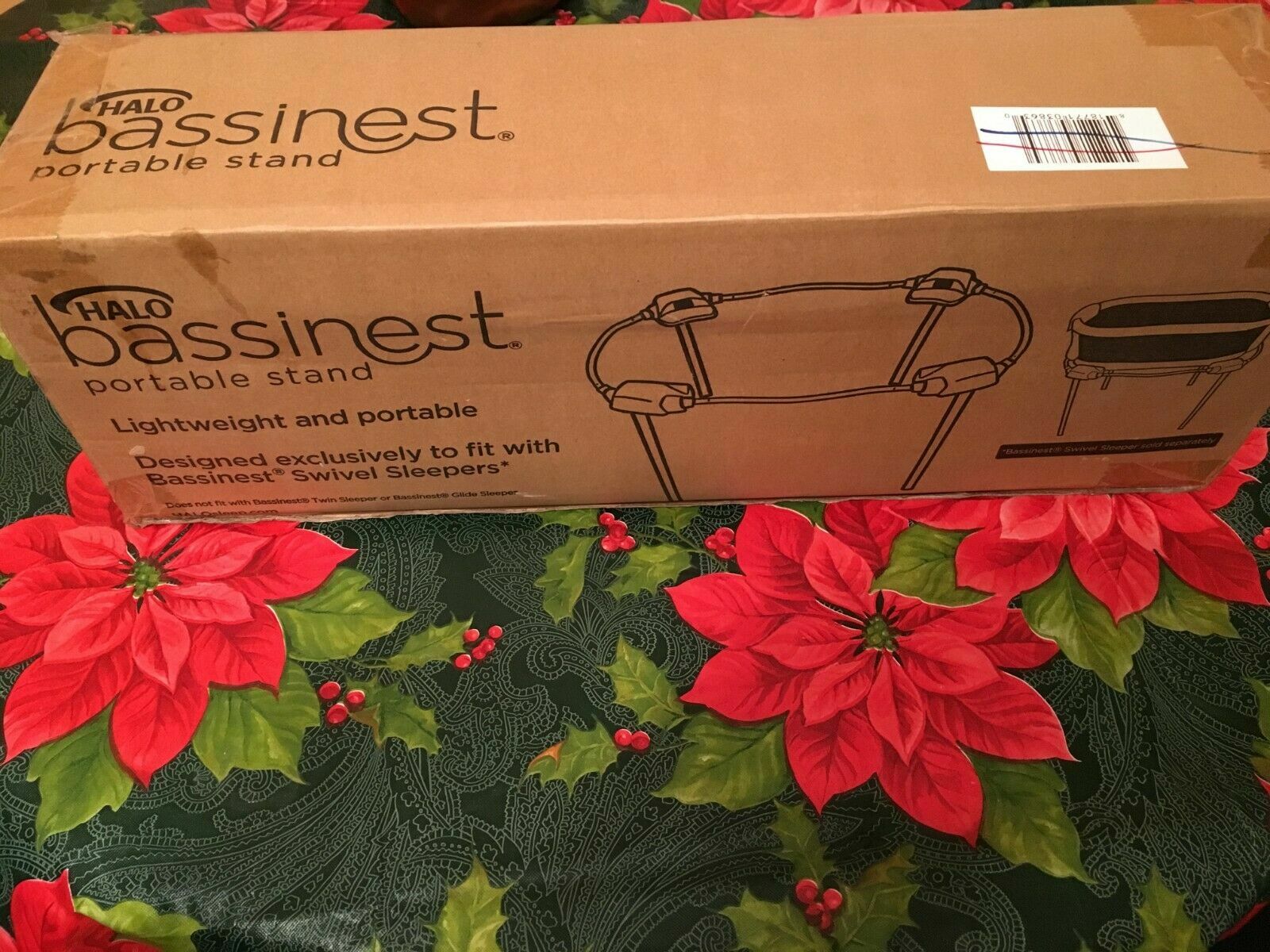 halo bassinest portable stand