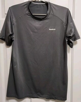 Men's Reebok Gray Compression T-Shirt ~ XL