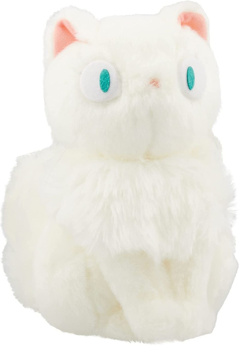 Kiki's Delivery Service Stuffed Toy M Lily White Cat Plush