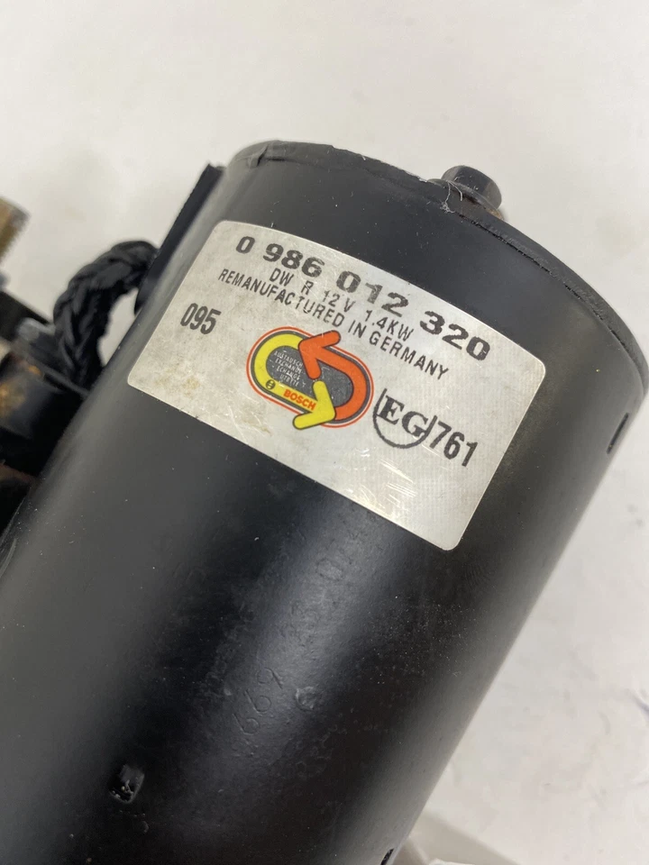 STARTER bosch 0986012320 12V 1,4KW AUDI COUPE 80 100 quattro VW SANTANA PASSAT - Immagine 3 di 4