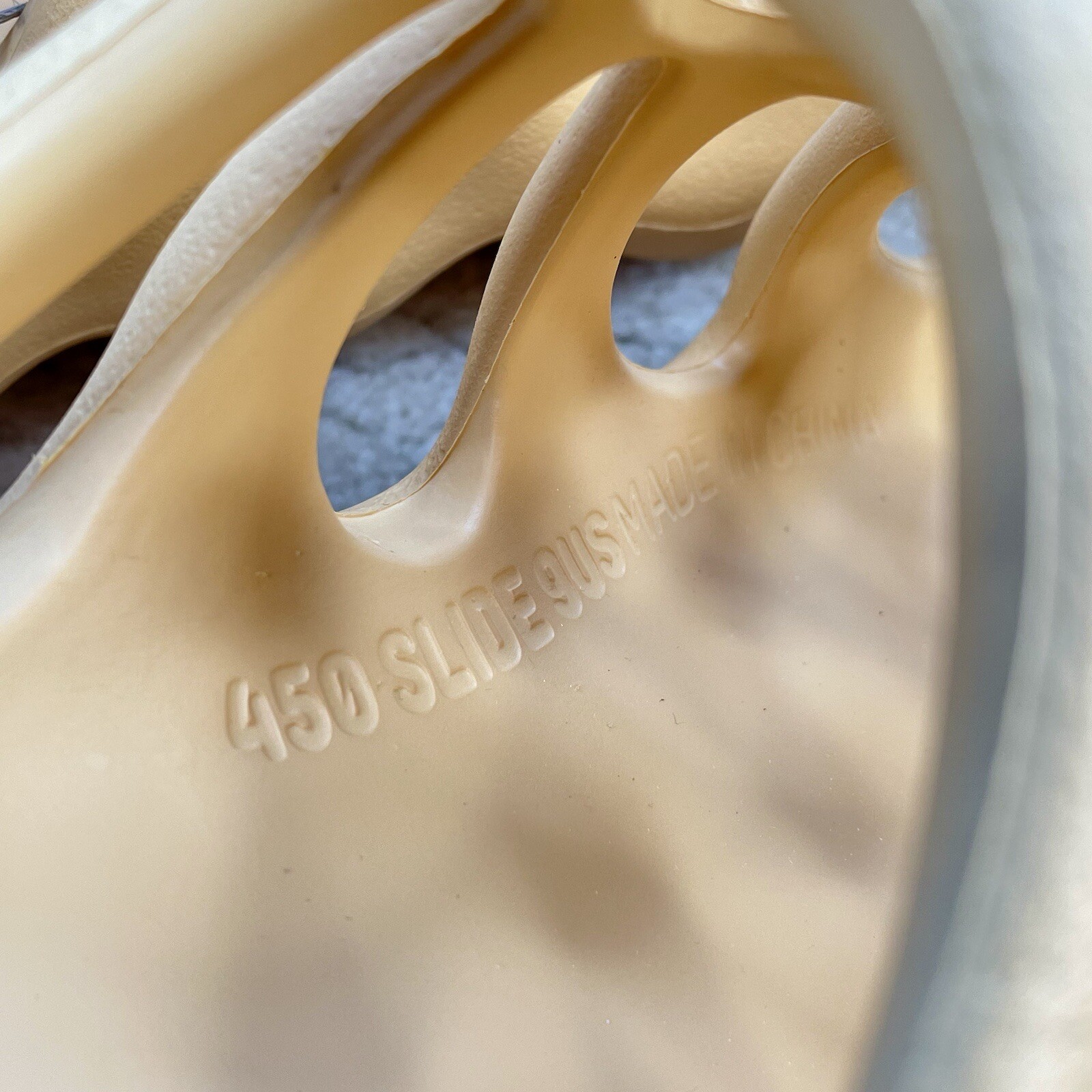 [US 9] adidas YEEZY 450 SLIDE CREAM Slippers Slides YZY SLD GZ9864 thumbnail 9