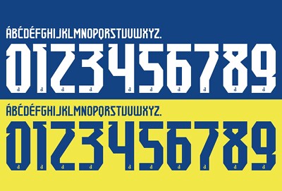 Name&Number Set For Dinamo Zagreb Season 2024/2025 Home/Away Football Soccer