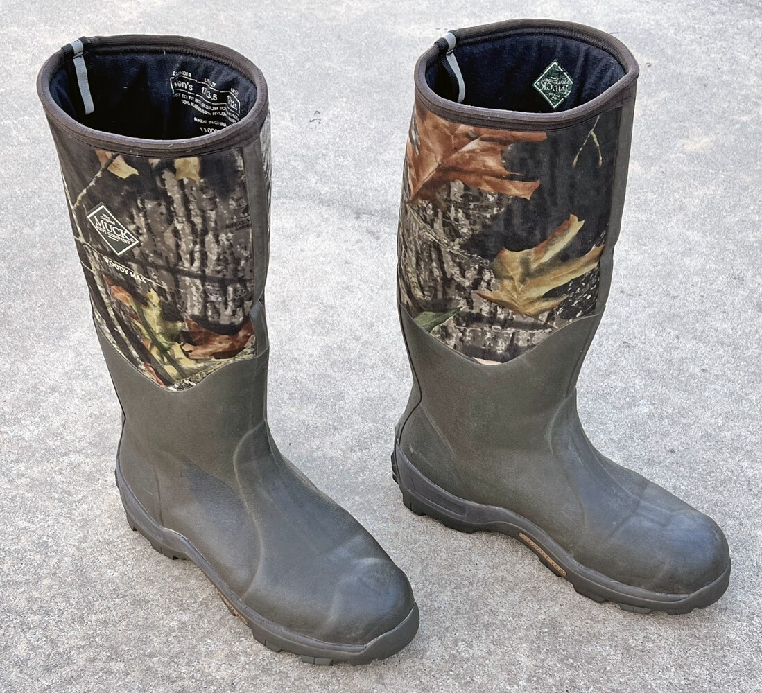 MUCK BOOTS WOODY MAX RUBBER INSULATED HUNTING BOOTS SIZE 13