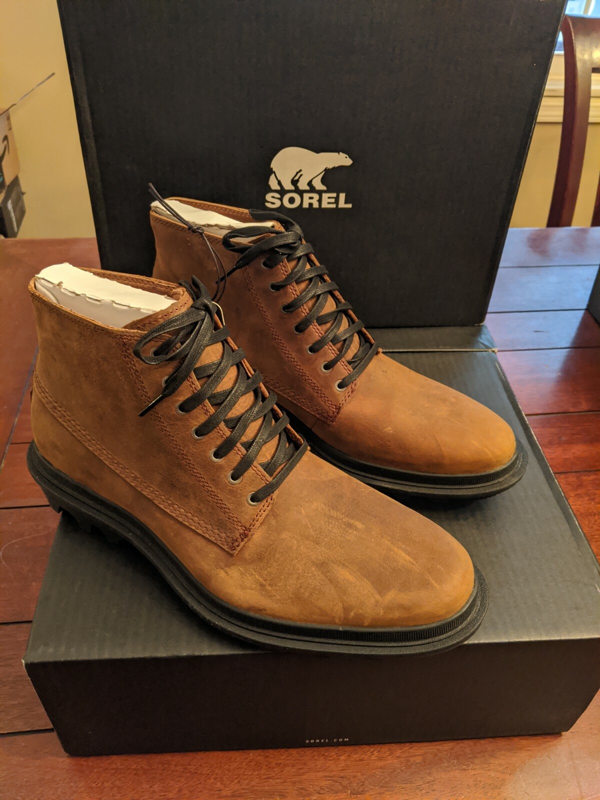sorel ace waterproof suede boot