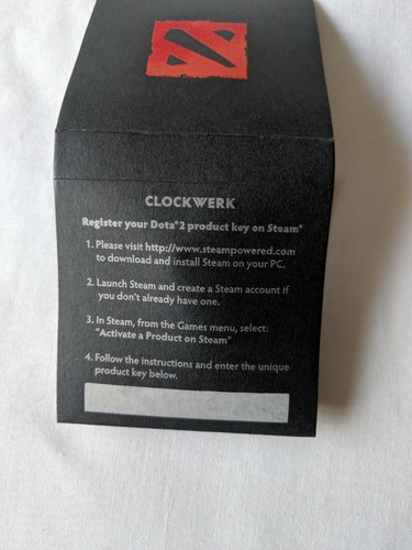 Dota Clockwerk Pin - The International 2014 Exclusive - With Digital Code - Picture 2 of 2