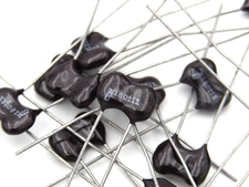 ( 5 PCS ) 180pF 500V 1% Mica Dipped Capacitor Cornell Dublier