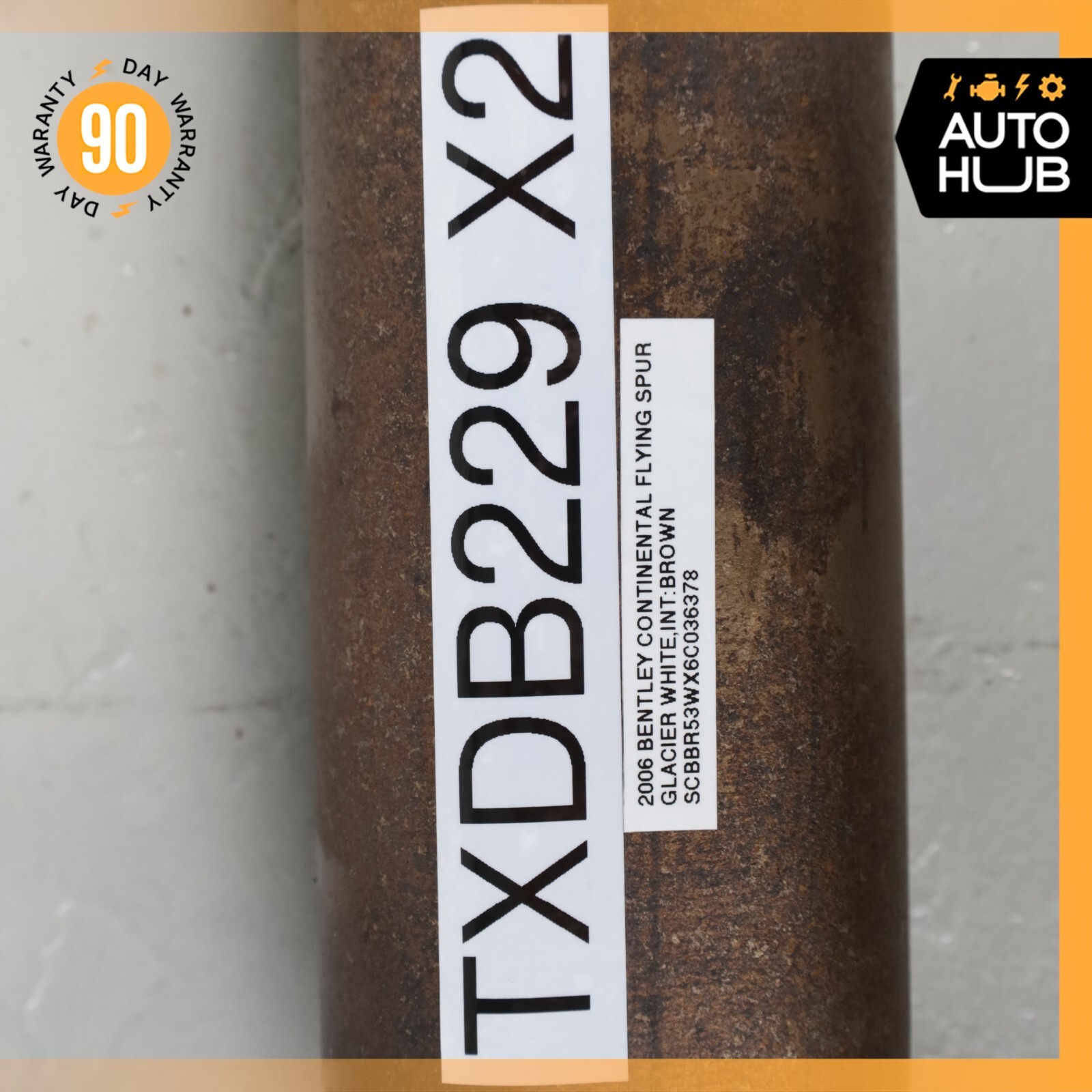 Bentley Continental Flying Spur 6.0L Exhaust Downpipe Left & Right Side Set 58k