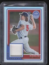 2023 Panini USA Stars & Stripes Austin Nye Jersey Relic Gold Holo /50 