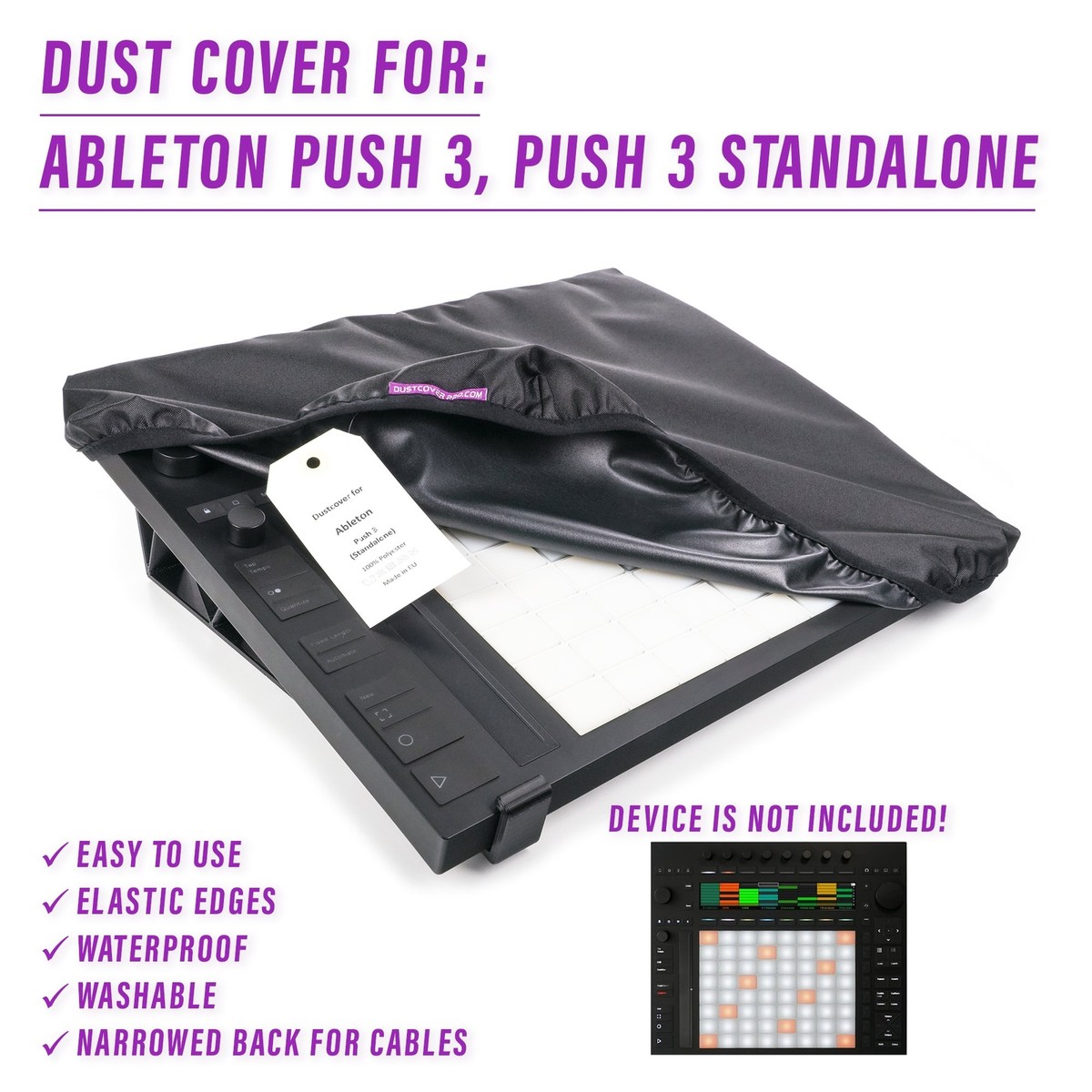【極美品】Ableton Push 3 スタンドアローン カバー付き DUST COVER for Ableton Push 3 / Push 3 Standalone | eBay