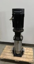 Grundfos CRN10-09-A-FGJ-G-V-HQQV Multistage Vertical Centrifugal Pump, 7.5HP