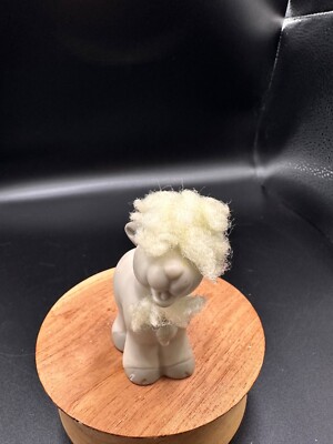 Fisher Price Little People Goat Farm Curly Hair Touch and Feel 2005 Hairy Fuzzy
