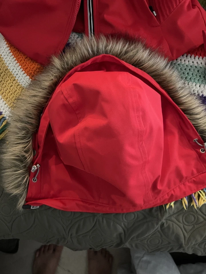 Obermeyer - Red ski jacket size 4 women - Image 3 of 4
