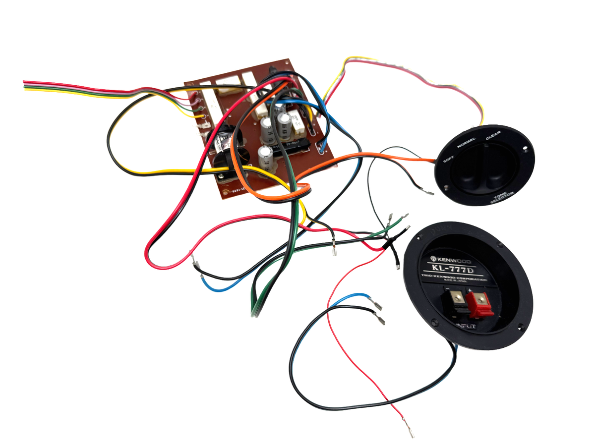 Kenwood KL-777d Crossovers Speaker Connectors Tone Control