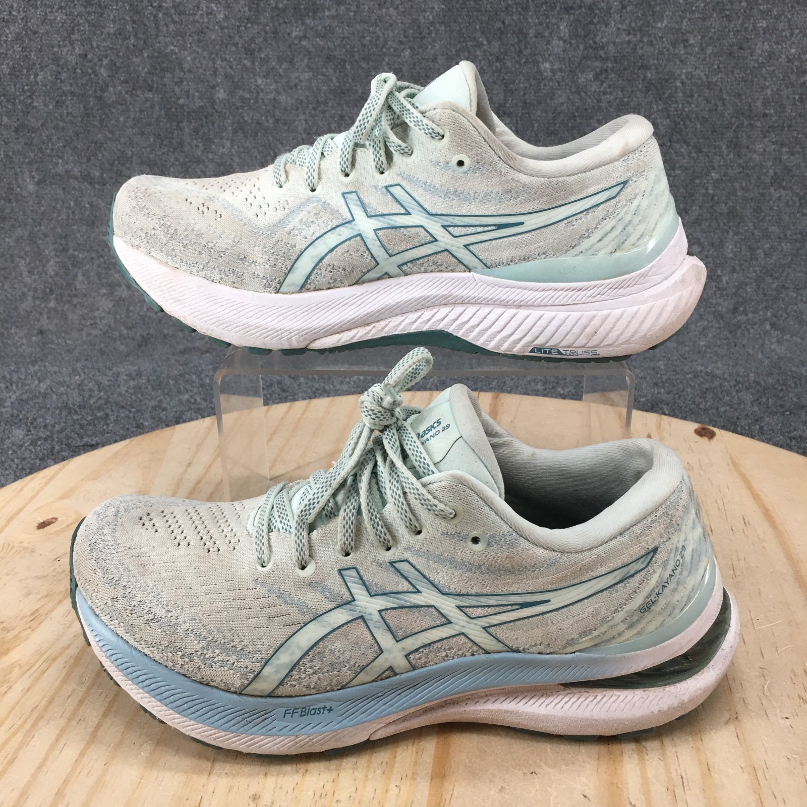 Asics Shoes Womens 7.5 Green Gel-Kayano 29 Running Road Trainer Comfort F580722 thumbnail 2