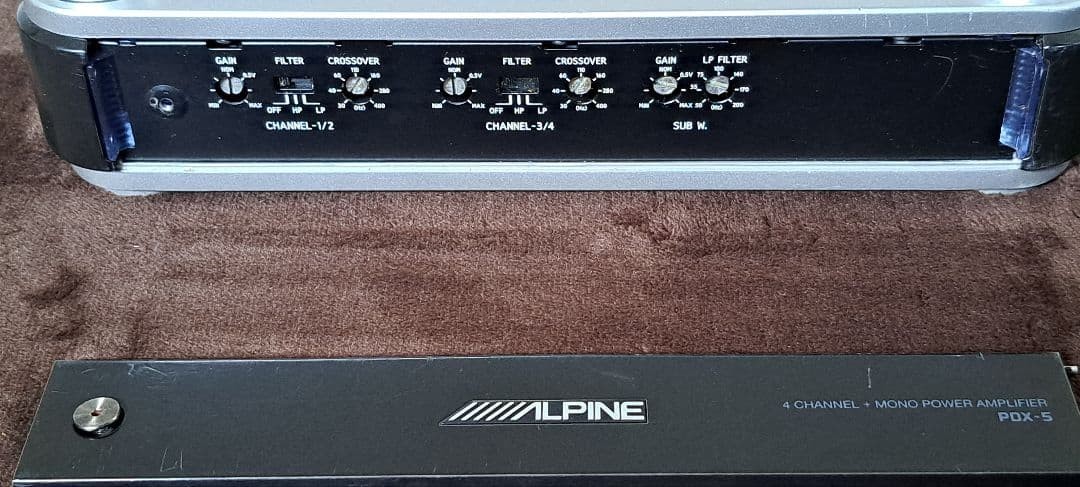 JUNK Alpine PDX-5 5-Channel Car Audio Power Amplifier | eBay