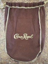 CROWN ROYAL MAPLE CANADIAN WHISKY CLOTH LIQUOR BOTTLE COLLECTOR BAG No Bottle