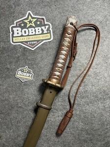 WWII Japanese army NCO type 95 sword leather tassel knot (Replica)