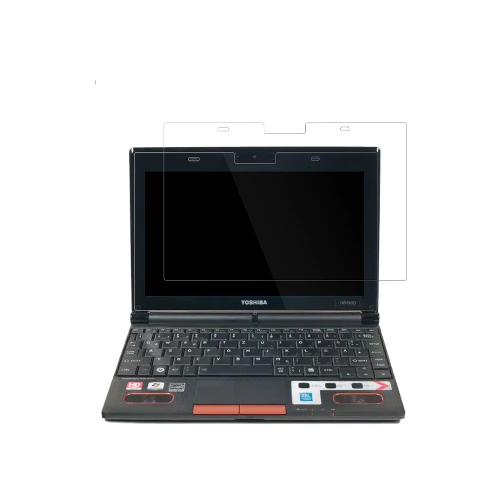 2x Screen Protector for Toshiba NB550D 10 Zoll Protection Crystal Clear dipos - Image 2 of 4