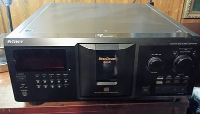 Sony CDP-CX355 Mega Storage 300 CD Changer Player -No Remote -Belts Replaced