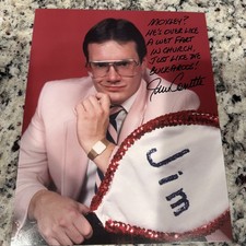 Wwe Jim Cornette Autograph 8x10 Wrestling Photo Signed