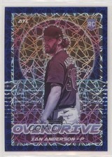 2021 Panini Chronicles Overdrive Blue Velocity Prizm Ian Anderson #14 0v7