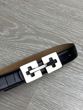Bally Women's Leather Belt Made In Italy