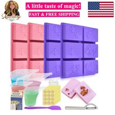 DIY Soap Making Kit   Molds, Measuring Tools  Packaging for Handmade Soaps -...