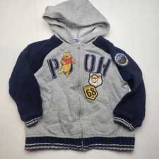 Vintage Pooh And Tigger Zip up Hoodie Size 3t