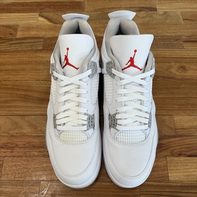 Size 14 - Jordan 4 Retro Mid White Oreo for sale online | eBay display picture 1