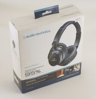 Audio-Technica ATH-ANC9 QuietPoint Active Noise-Canceling Wired Headphones