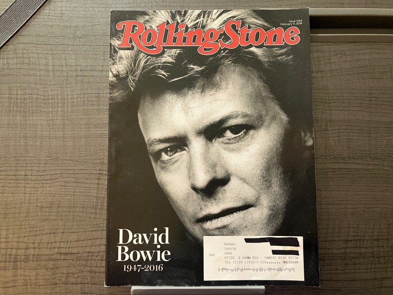 Rolling Stone #1254 - February 11, 2016 - David Bowie Tribute