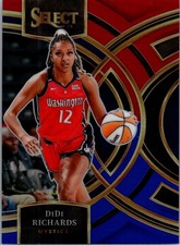 DiDi Richards 2024 Panini Select WNBA Premier Blue/Red Prizm /399