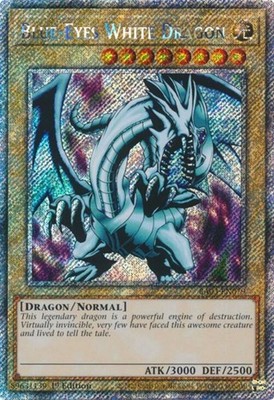 Near Mint x 1 Blue-Eyes White Dragon - RA03-EN079 - Platinum