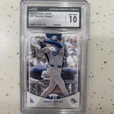 2024 Topps 50/50 #37 Shohei Ohtani Home run #21 CGC Gem Mint 10🔥🔥