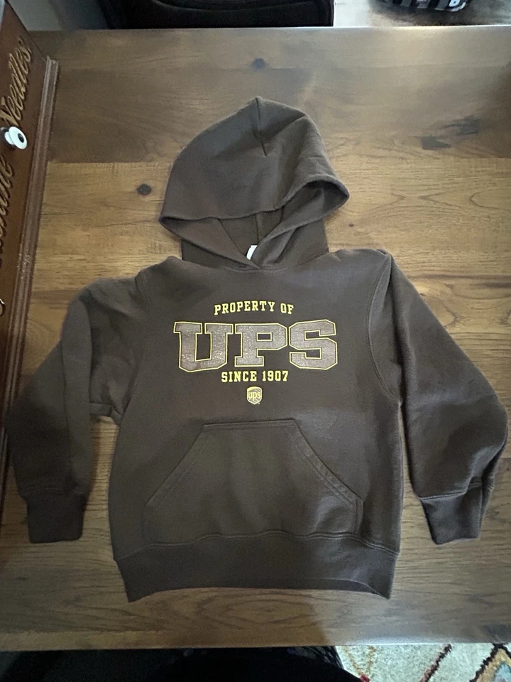 UPS Sudadera con Capucha Lote GEMELOS Disfraz de Halloween Niño Pequeño Talla S (2-3) Jóvenes Niños Sudadera Foto 2 de 4