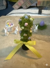 Topiaire de Pâques 1:12 pour maison de poupée