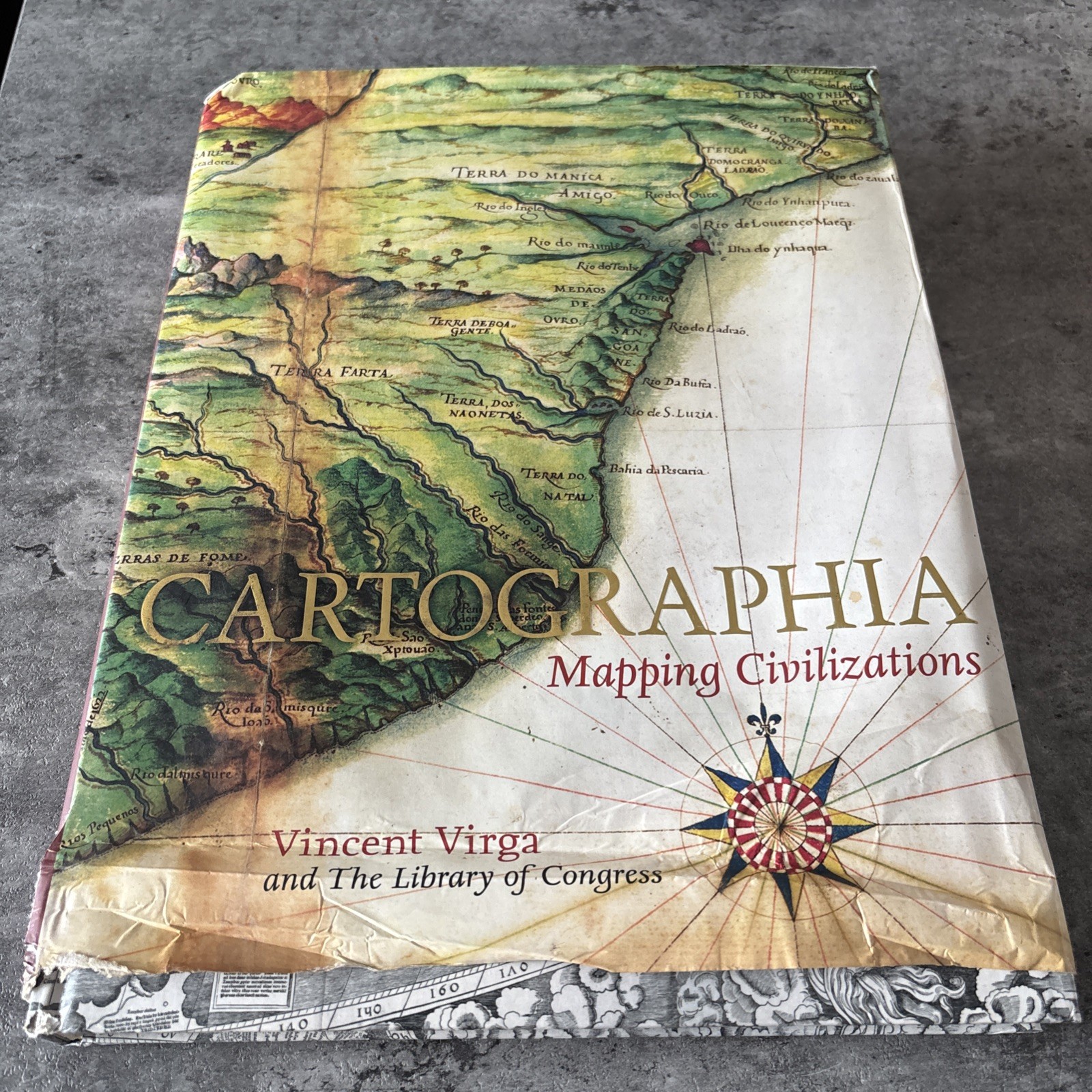 Cartographia: Mapping Civilisations by Vincent Virga (Hardcover, 2007)