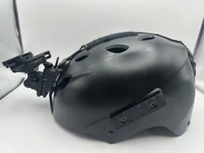 Protec Bump Helmet A- Bravo Black Size XL Attached Wilcox Helmet Strap Mount USA