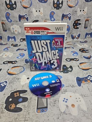 Just Dance 3 (Nintendo Wii,2011) CLEANED & TESTED 