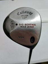 Callaway Great Big Bertha War Bird RH 10 Degree Driver w/ Graphite R Flex Shaft