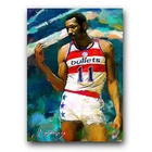Elvin Hayes Art Card Limited 35/50 Edward Vela Signed (Washington Bullets)