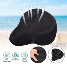 Universal Bike Bicycle Saddle Seat Gel Cushion Sporty Soft Comfort Pad