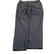 Versace Jeans Couture Pants Mens 33 Black Straight Leg Sport Italy Medusa Button