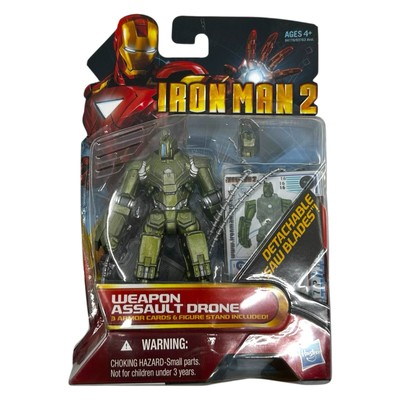 Marvel Iron Man 2 Weapon Assault Drone 3.75” Action Figure Comic
